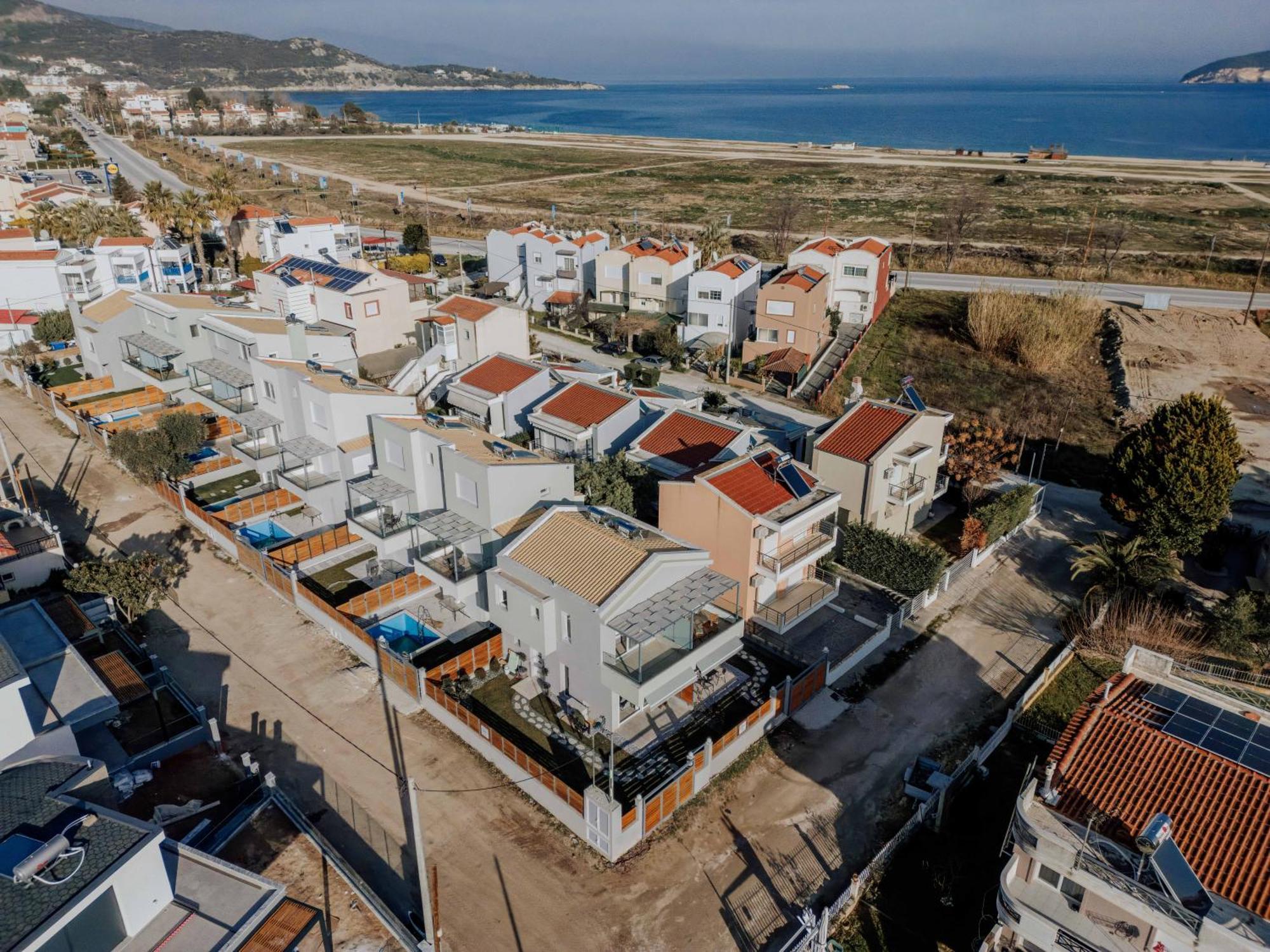Aegean Twin Houses Nea Iraklitsa Esterno foto